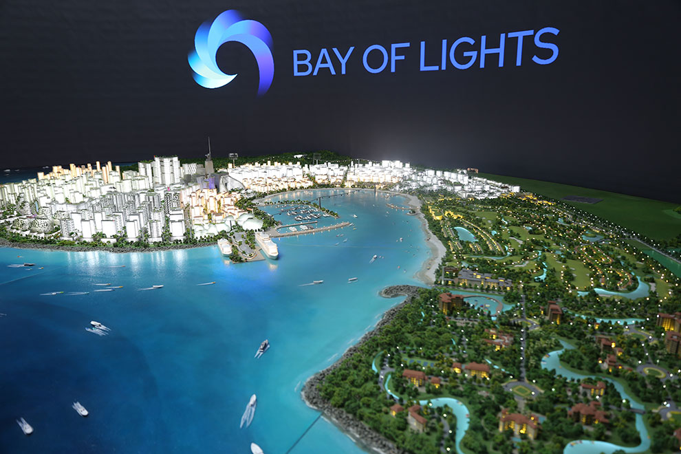 The Bay of Lights mixed-use development, in ‘Kampong Saom City’, is a centrepiece of the province’s progress. Supplied