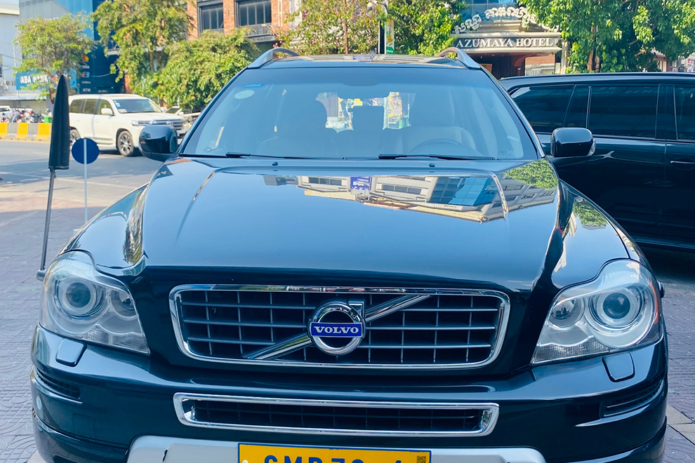 A made-in-Sweden Volvo put up for bid by the Swedish embassy in July ahead of its official closure on September 30. Swedish section office in Phnom Penh