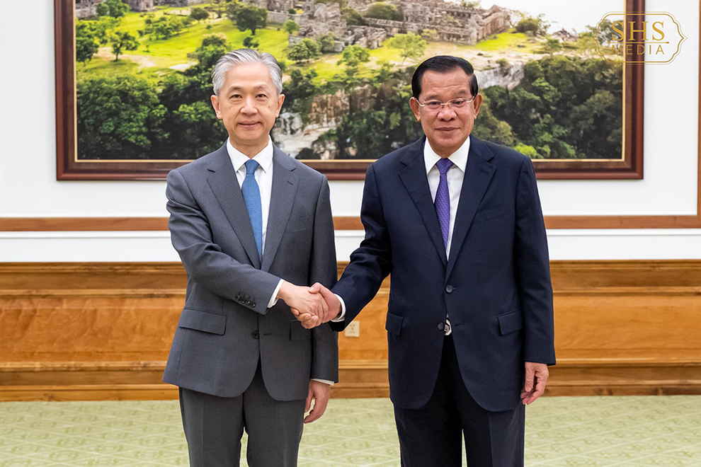Hun Sen renews request to China to continue supporting Kingdom