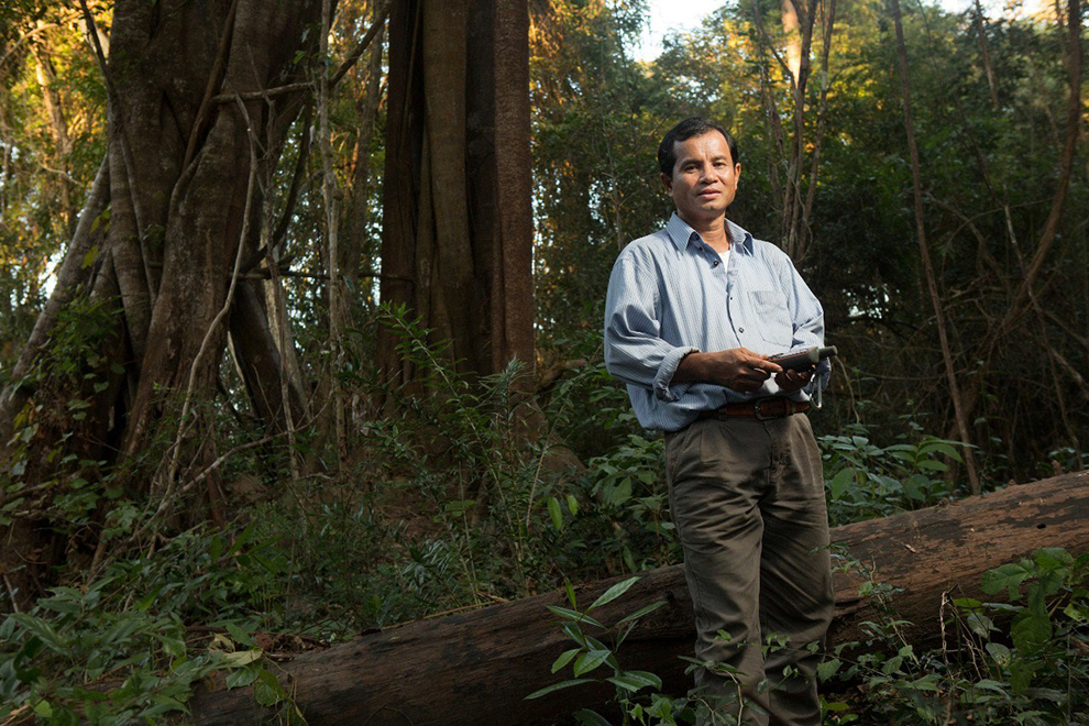Neang Try, conservation manager at Wild Earth Allies, has personally contributed to the discovery and description of 31 separate species. Allison Shelley/Wild Earth Allies