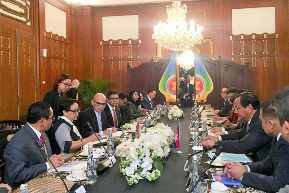 Cambodia and Indonesia co-chaired the 4th meeting of the two countries’ Joint Commission for Bilateral Cooperation (JCBC), held in Jakarta in 2018. Foreign ministry