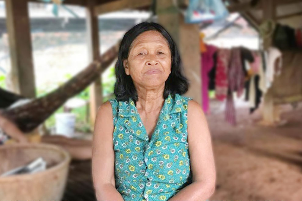 Lim Hech, now 63, lives quietly in Pong Teuk village, farming the land that has sustained her family for generations. DC-Cam