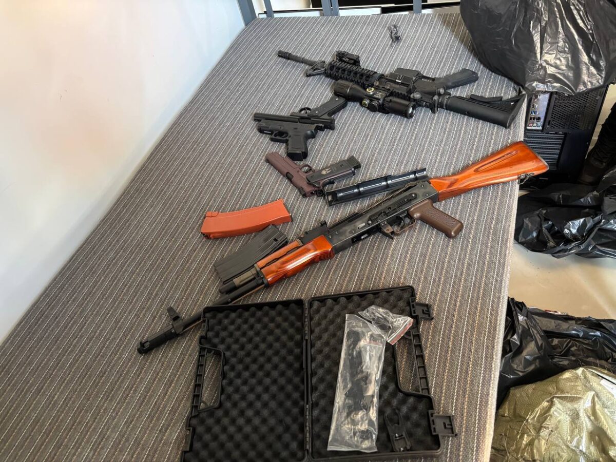 Sihanoukville scam busts yield weapons