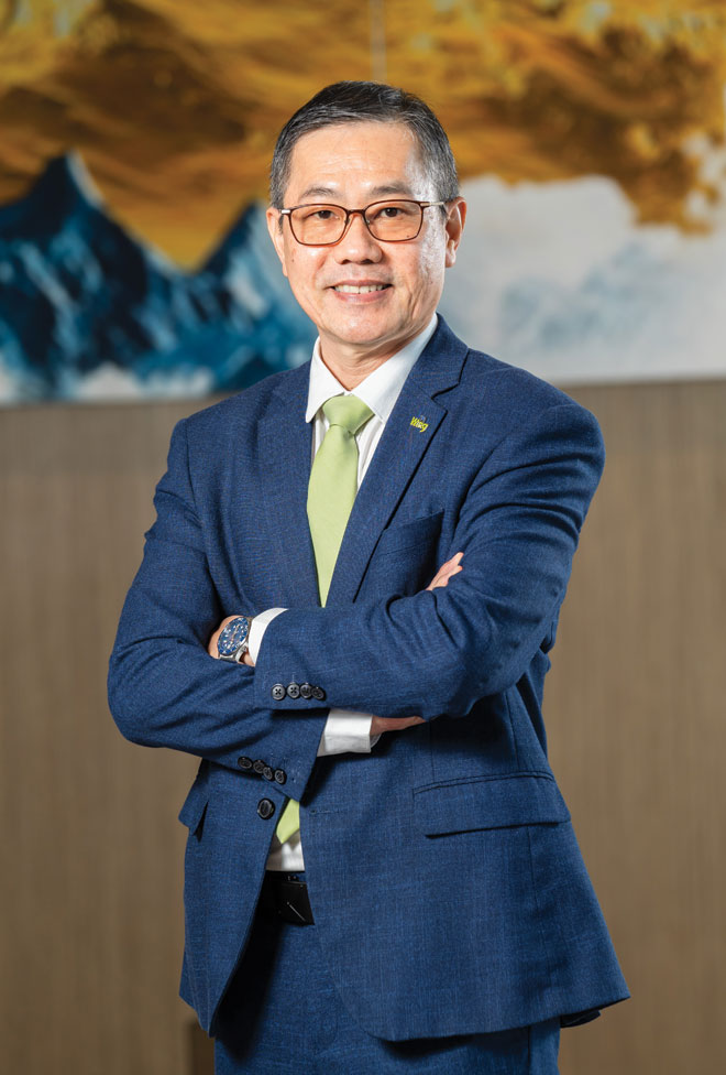 Han Peng Kwang, CEO of Wing Bank. Photo supplied