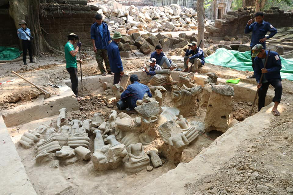Ta Prohm gives up ancient secrets as 100 statues unearthed