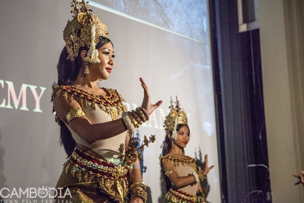 Apsara dancers perform ahead of a screening at an earlier itineration of the festival. CTFF