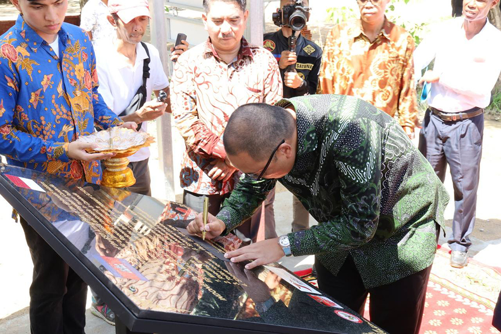 The Indonesia-Cambodia Friendship Primary and Secondary School revitalisation was celebrated in Prey Veng Province on July 6. Supplied