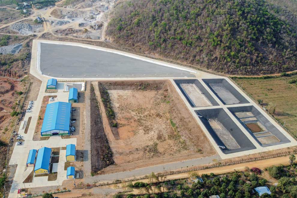 Battambang town opens new landfill