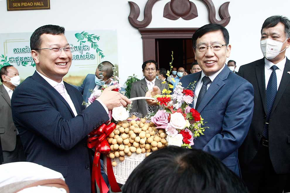 Dith Tina: Kingdom to boost agriculture co-op with China