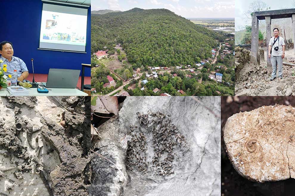 Scientists hunt fossils in Battambang 250M-year-old mountain range Scientists hunt fossils in Battambang 250M-year-old mountain range