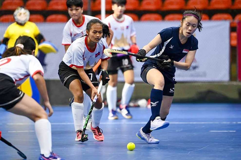 Women's hockey team achieves historic first int'l win