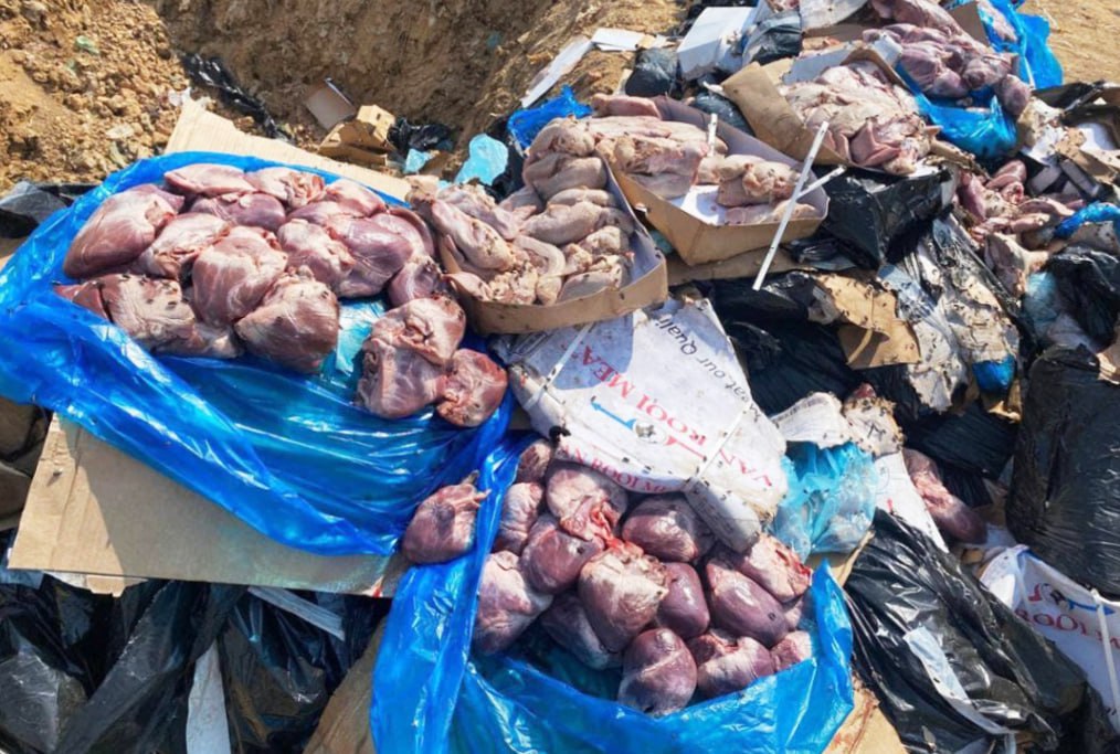 CCF destroys over 8 tonnes of spoiled food CCF destroys over 8 tonnes of spoiled food