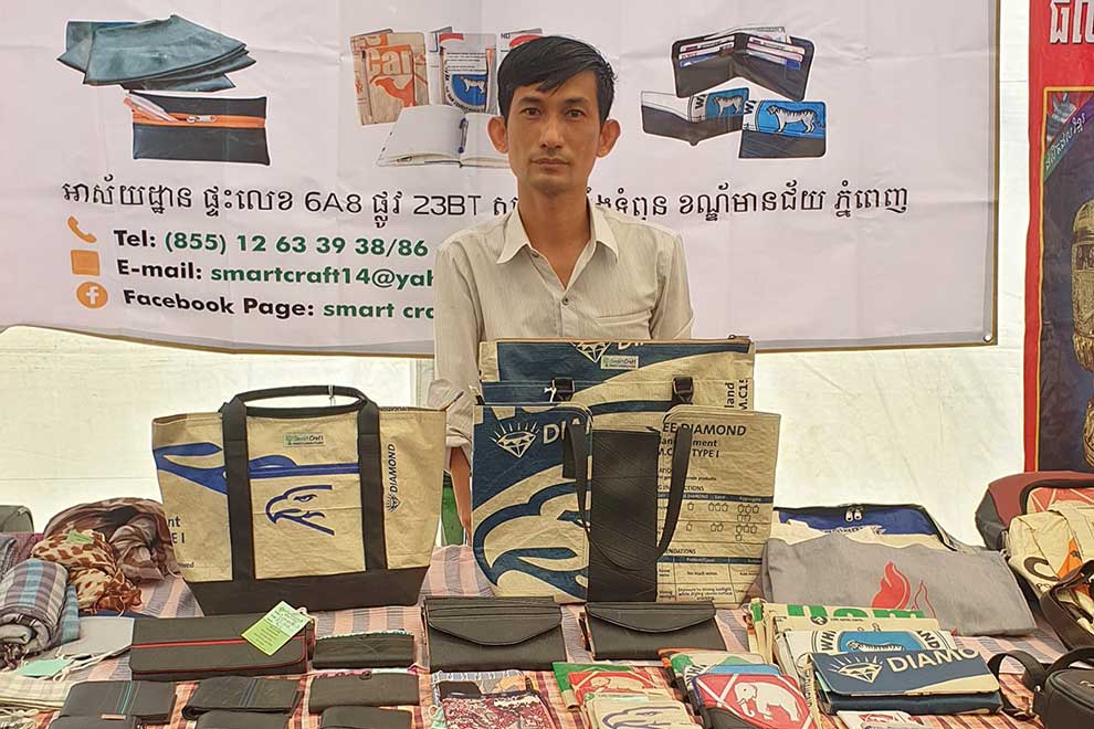 Cement bags get new lease of life on market