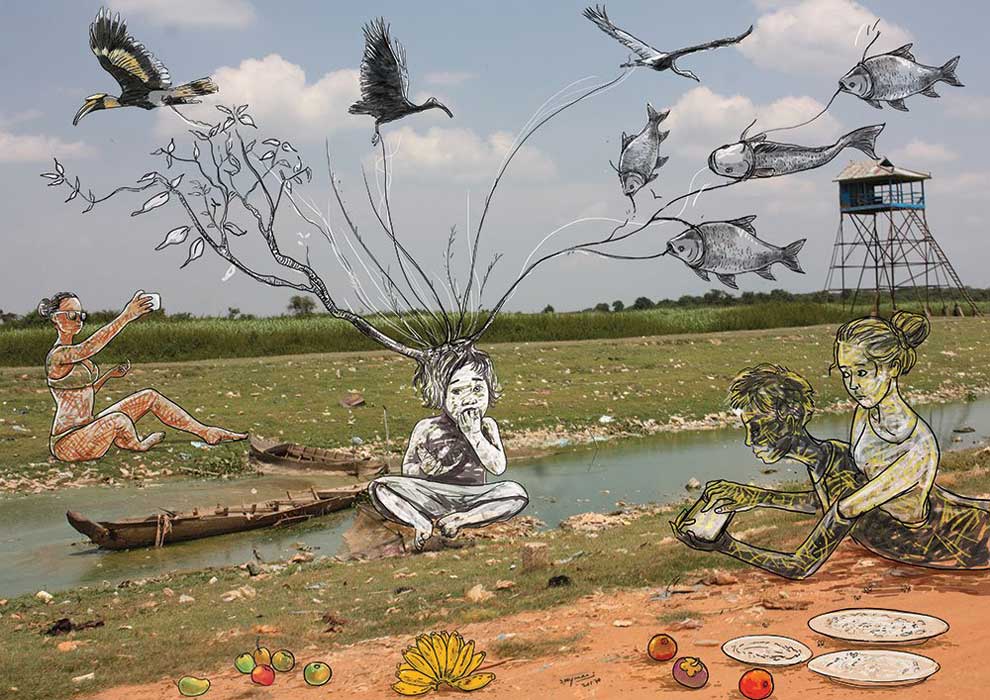 Contemporary Cambodian artists explore history in Aussie exhibition Contemporary Cambodian artists explore history in Aussie exhibition