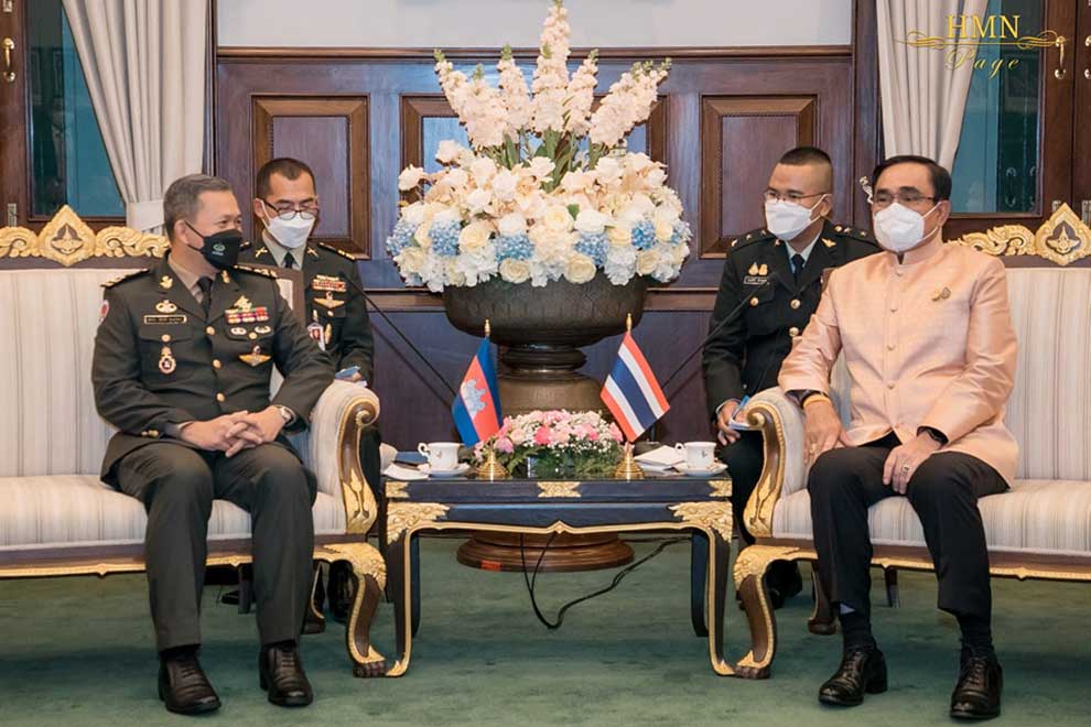Hun Manet leads senior RCAF officials on Thailand tete-a-tete