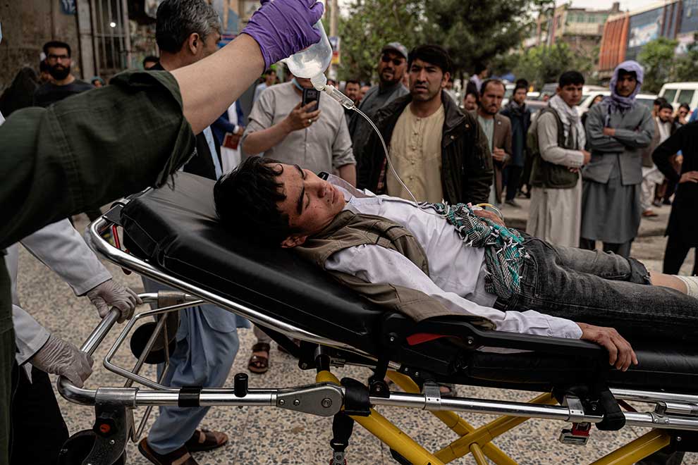 Six killed in blasts at Shiite school in Kabul Six killed in blasts at Shiite school in Kabul
