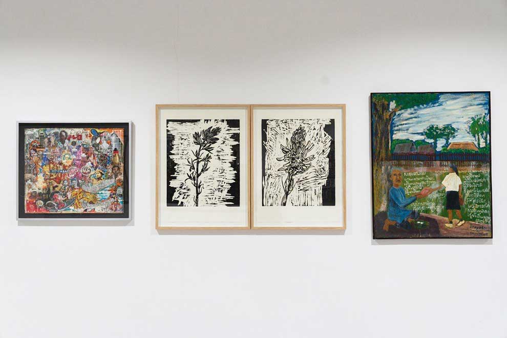 Group of 91 artists in exhibition at Factory