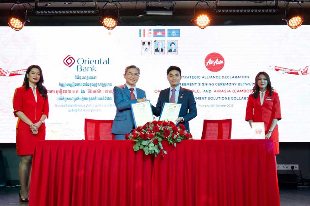 AirAsia & Oriental Bank launch KHQR payments