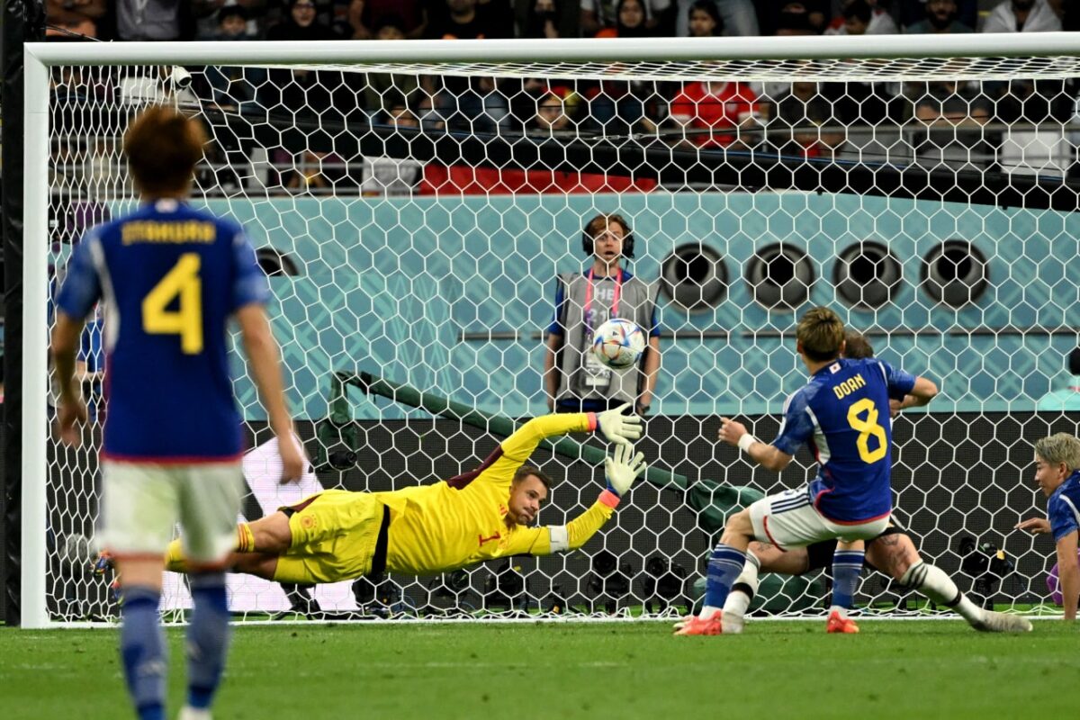 Germany shocked by Japan after World Cup armband protest, Spain hit seven Germany shocked by Japan after World Cup armband protest