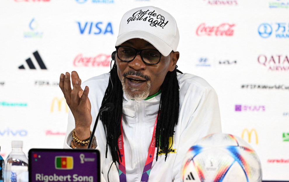 Rankings mean nothing at this World Cup, says Cameroon coach Song Rankings mean nothing at this World Cup