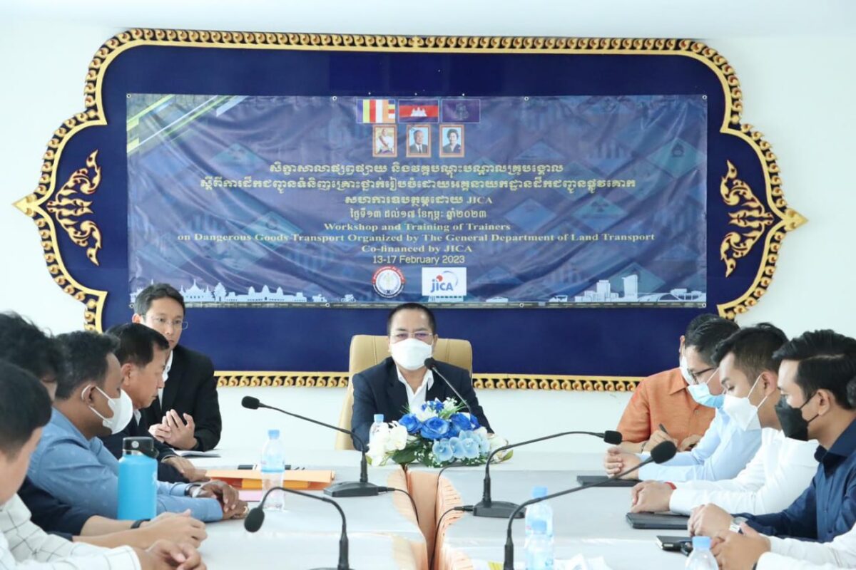 Officials complete Japan-backed dangerous goods transport course Officials complete Japan-backed dangerous goods transport course