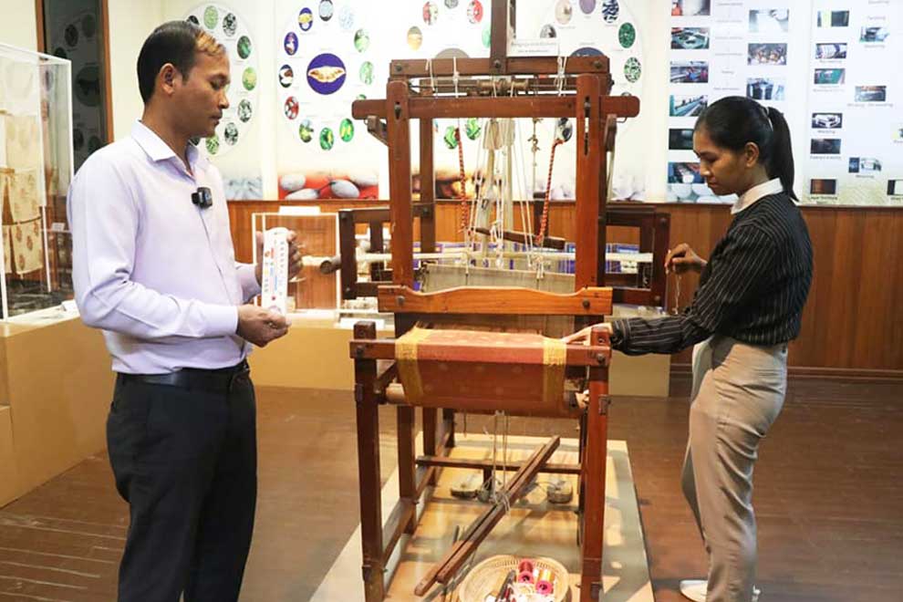 Siem Reap museum plans Khmer silk exhibit Siem Reap museum plans Khmer silk exhibit