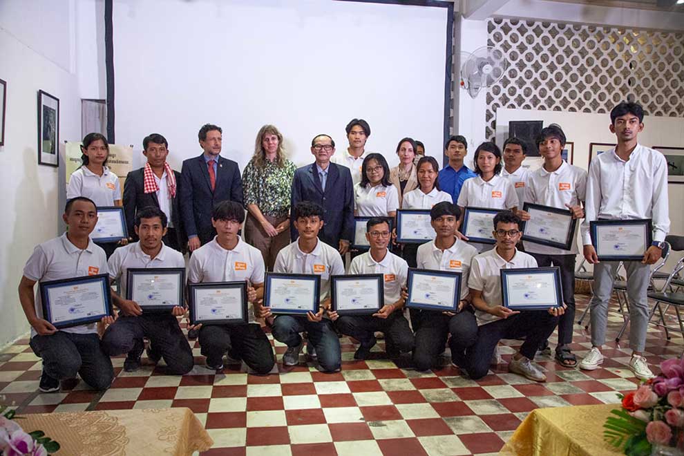 Young documentary makers graduate Bophana Centre Young documentary makers graduate Bophana Centre