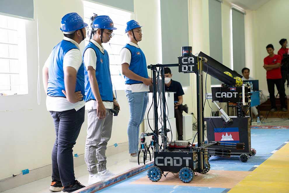 Cambodia breaks into top 6 Robocon teams for first time