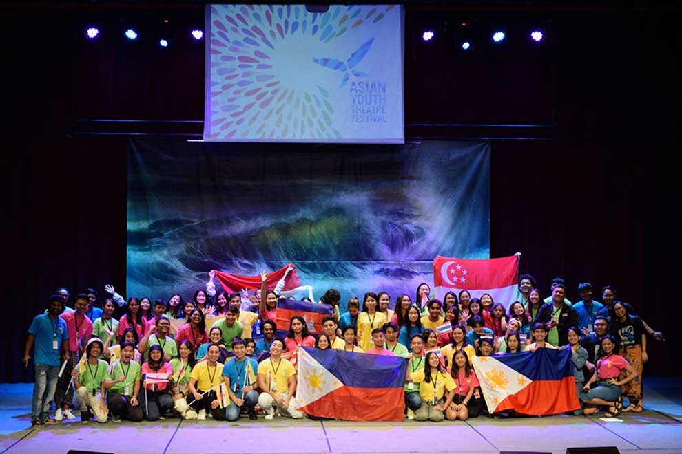 Theatre festival attracts youth troupes from 11 countries across Asia