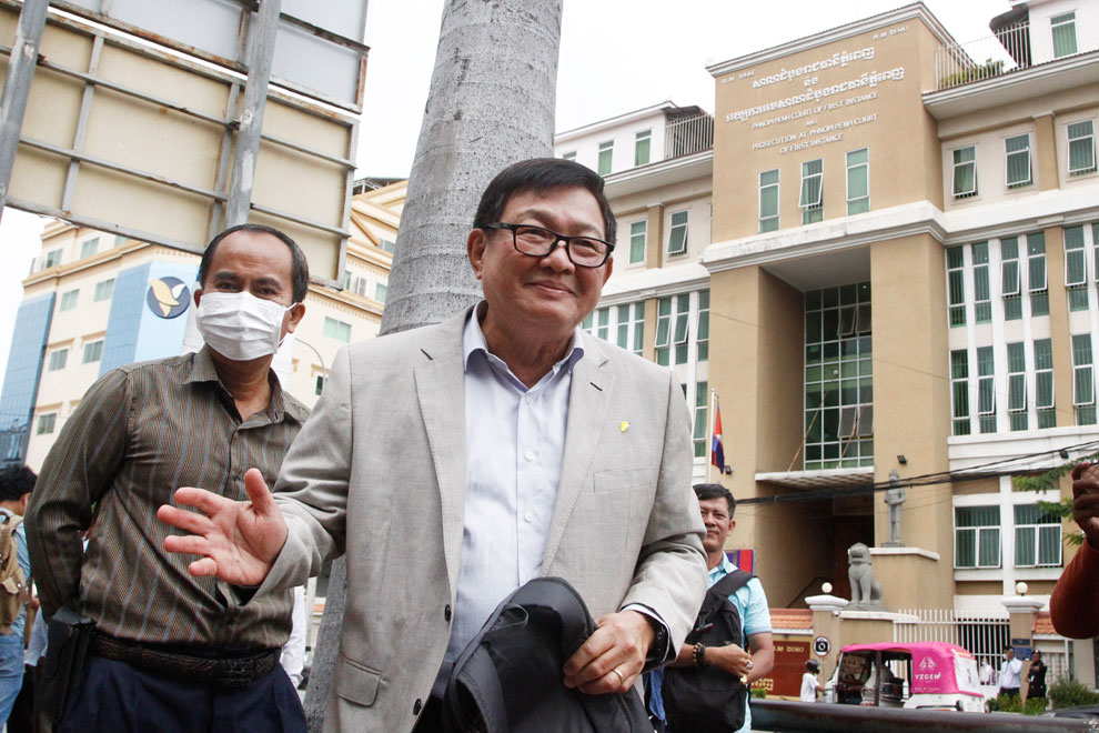 Son Chhay denies defaming NEC at trial Son Chhay denies defaming NEC at trial