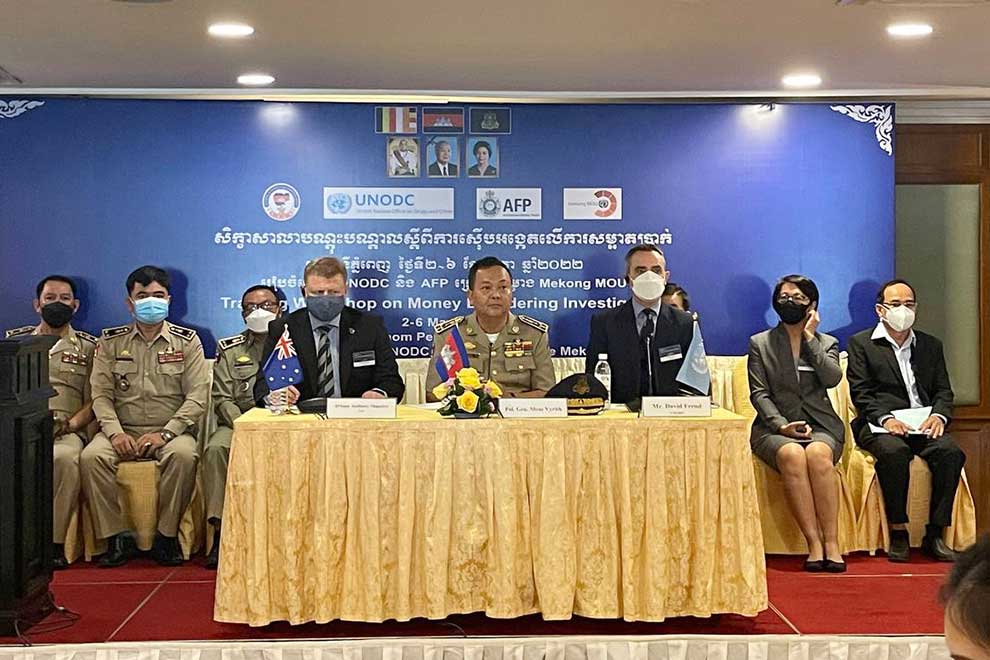 Anti-laundering tips provided to police at workshop by UN